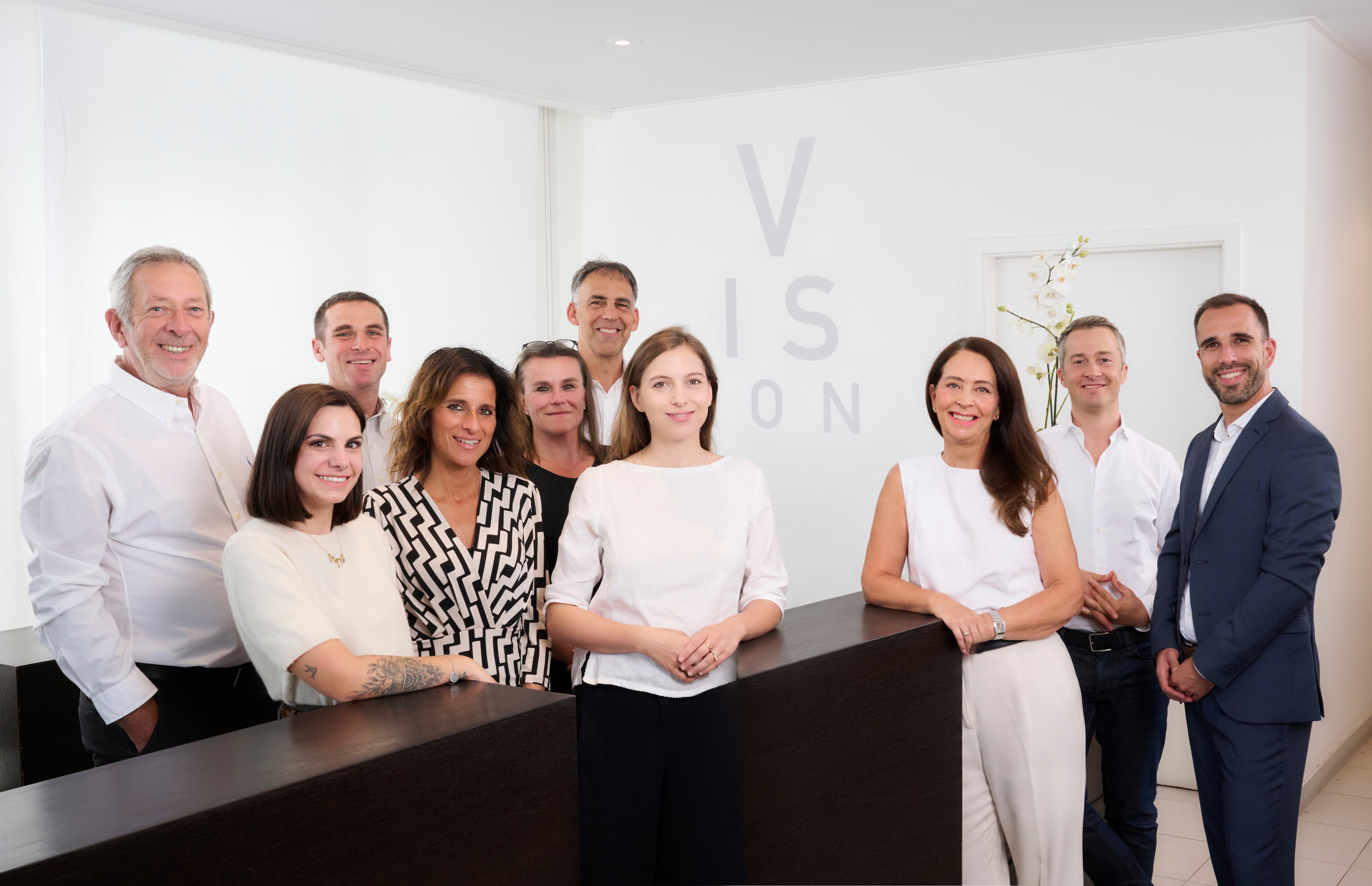 L'équipe Vision Laser Genève